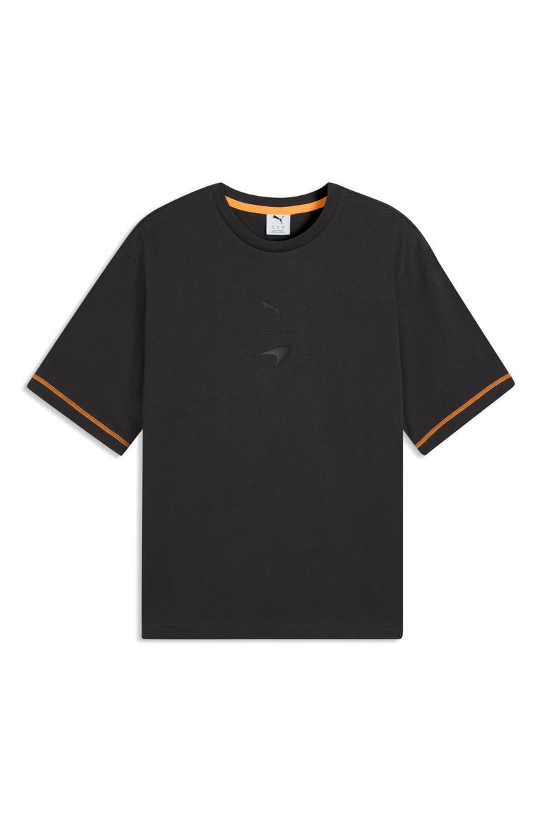 PUMA Relaxed Fit Embroidered McLaren Logo T-Shirt, Alternate, color, Titan Black