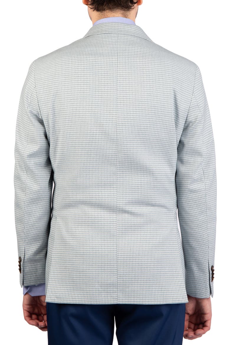 Mini Check Melange Sport Coat, Alternate, color, MOSS GREEN