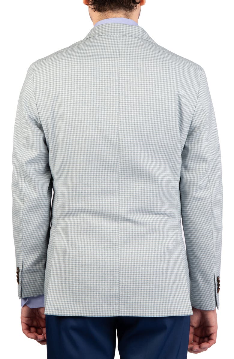 TailorByrd Mini Check Melange Sport Coat, Alternate, color, Moss Green