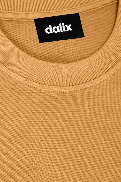 Dalix Mens Lil Smile Heavyweight Pigment Dye Tee