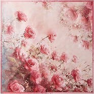 SILKSILKY Pure Silk Delicate Square Scarf