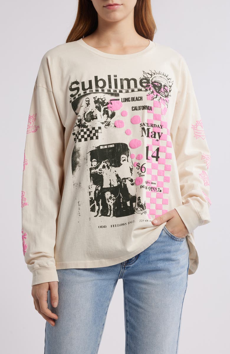 Daydreamer Sublime Long Sleeve Graphic T-Shirt, Main, color, 