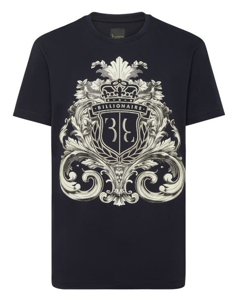 T-Shirt Round Neck Baroque Men