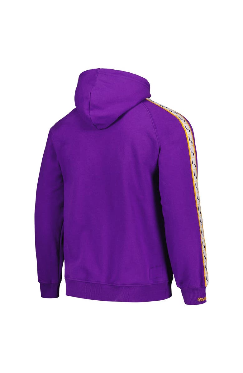 Mitchell & Ness Men's Mitchell & Ness Purple Utah Jazz Hardwood Classics Nights Raglan Pullover Hoodie, Alternate, color, Purple