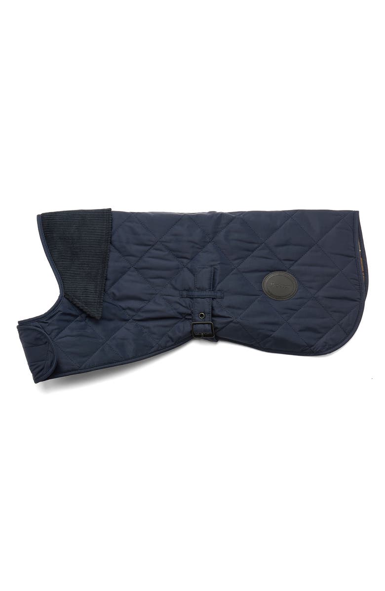 Barbour Quilted Dog Coat, Alternate, color, Navy