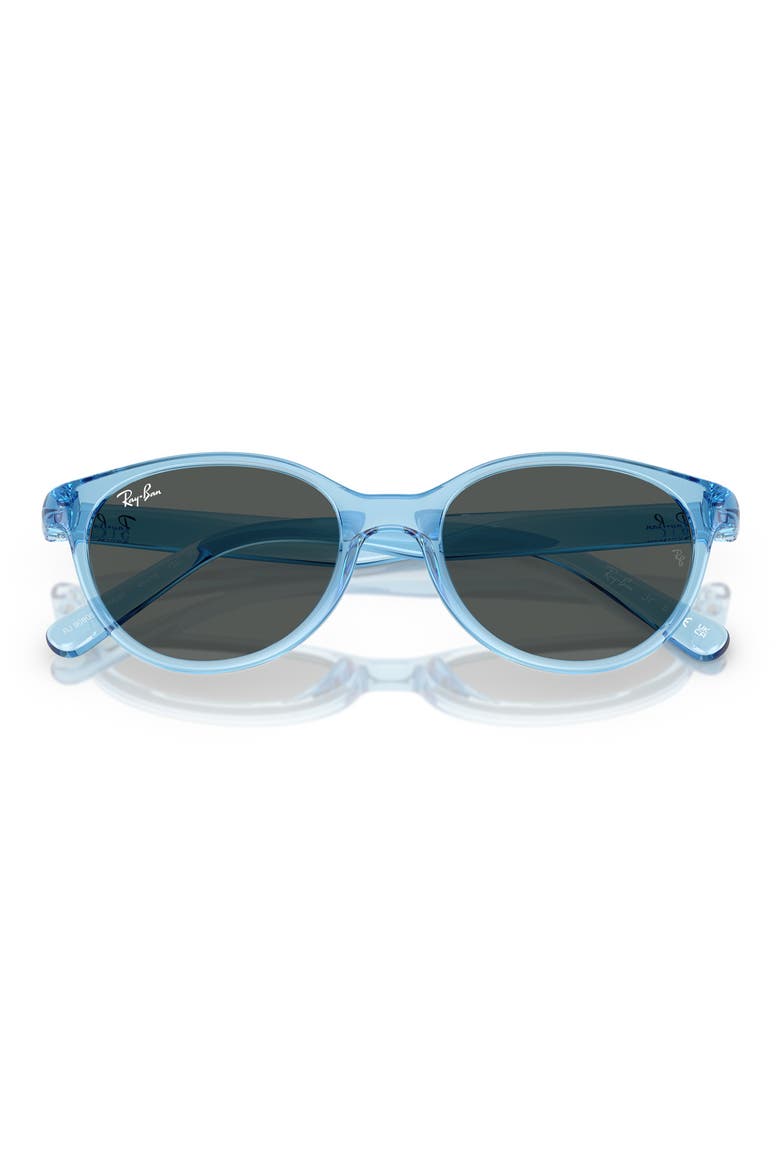 Kids' 45mm Oval Sunglasses, Alternate, color, DARK GREY