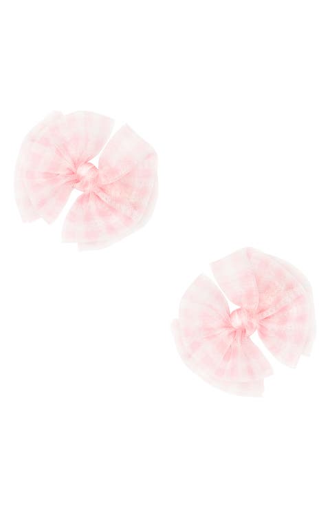 2-Pack FAB Tulle Bow Hair Clips (Baby)