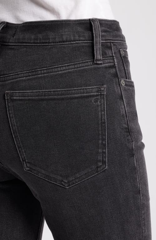 Shop Madewell Kick Out Raw Hem Crop Jeans In Armand Wash