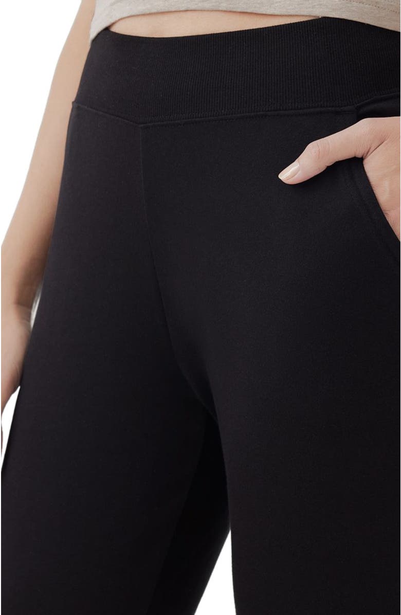 Pact Classic Organic Cotton Airplane Joggers, Alternate, color, Black