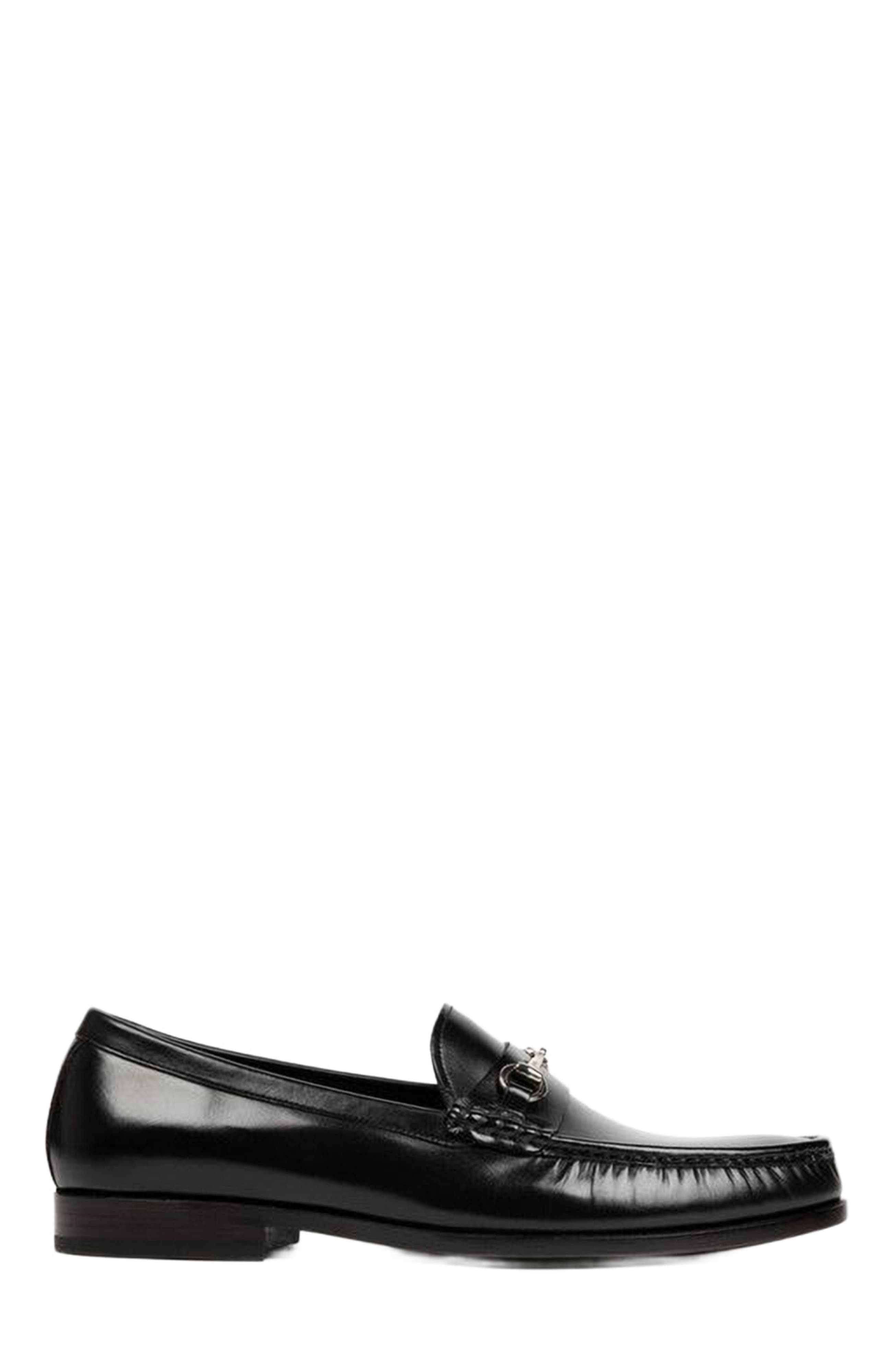 Anthony Veer Torino Bit Loafer, Main, color, Obsidian Black