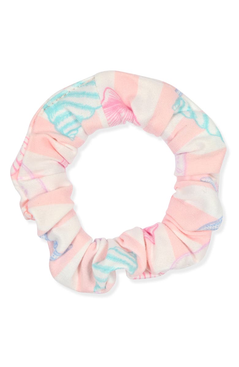 SLEEP ON IT Kids' Two-Piece Short Pajamas & Scrunchie Set, Alternate, color, 