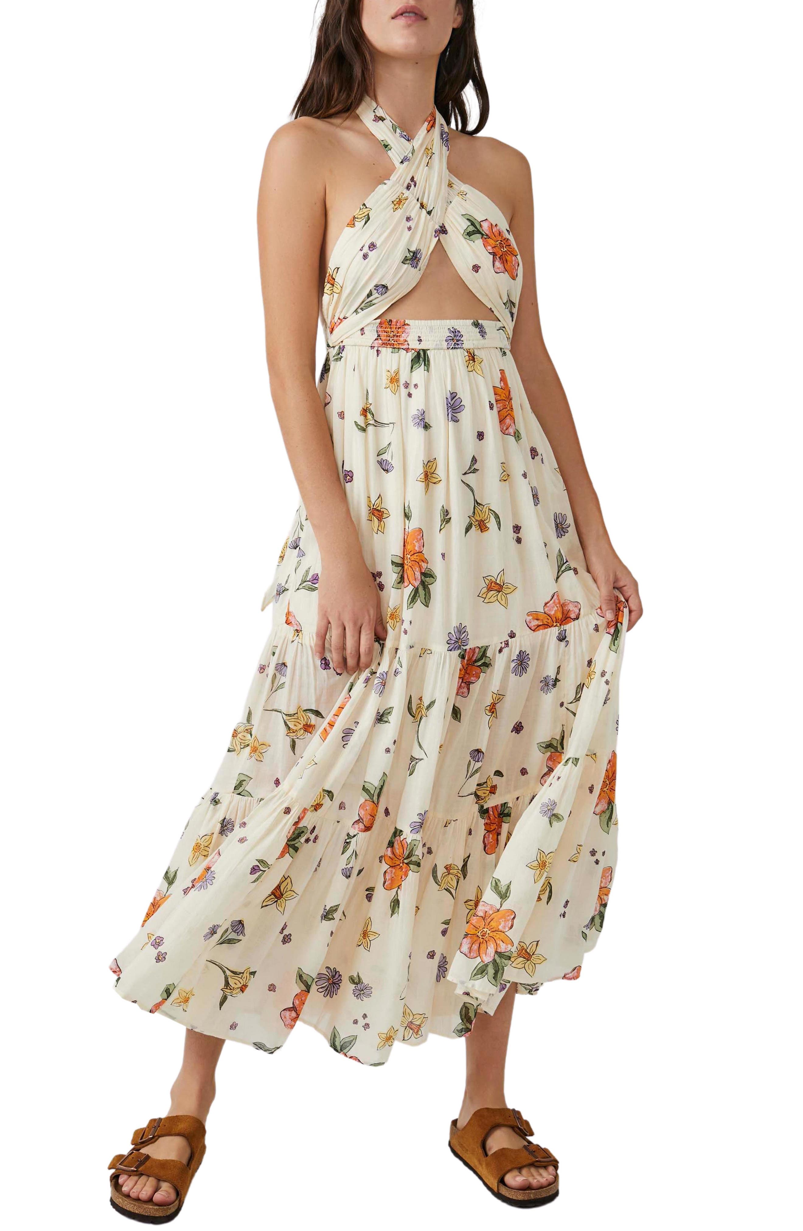 Free People Luna Convertible Maxi Dress (Women)