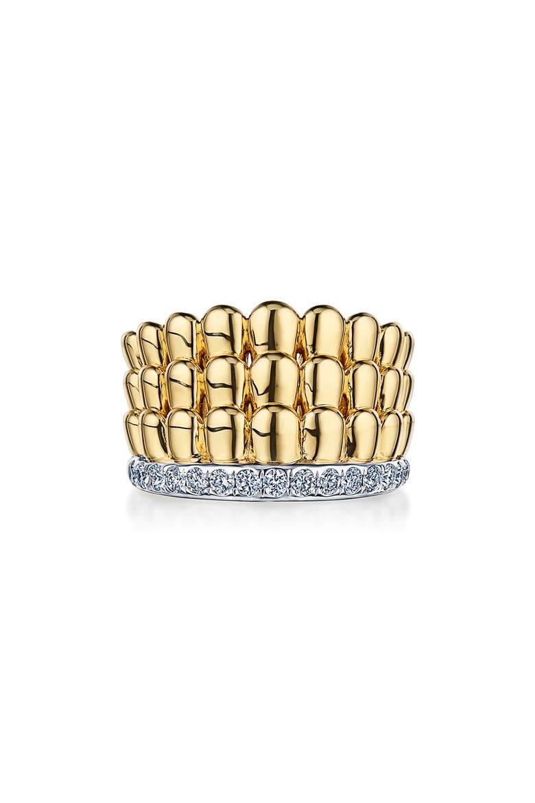 Sirena 18k Gold Diamond Ring, Main, color, TWO-TONE