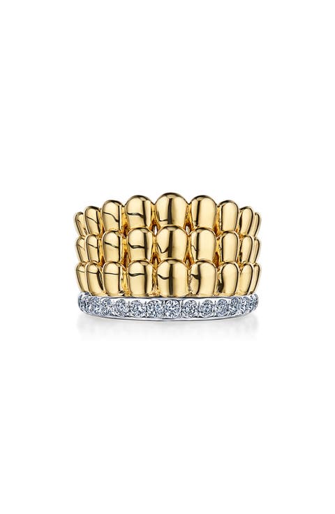 Sirena 18k Gold Diamond Ring