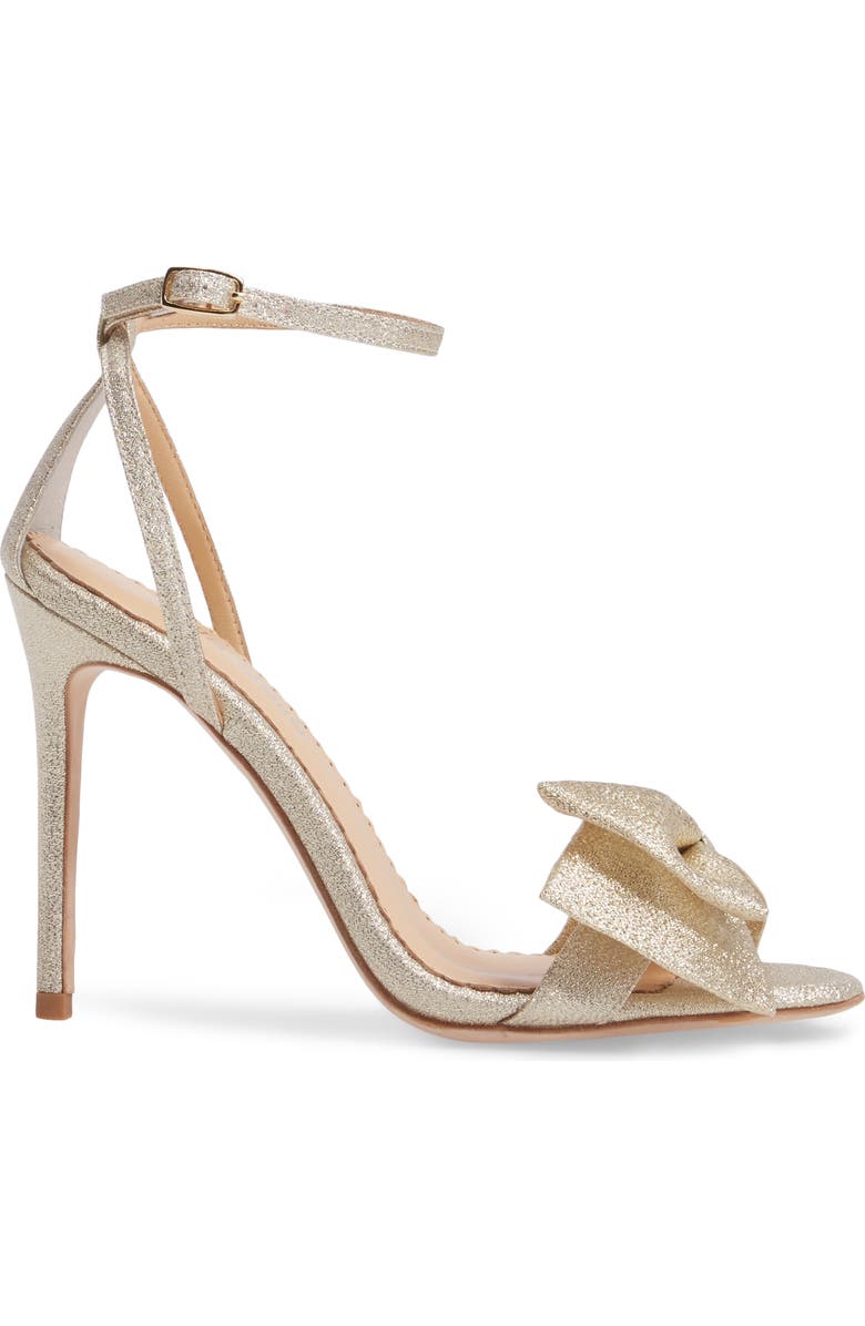 Bella Belle Aubrey Bow Ankle Strap Sandal, Alternate, color,