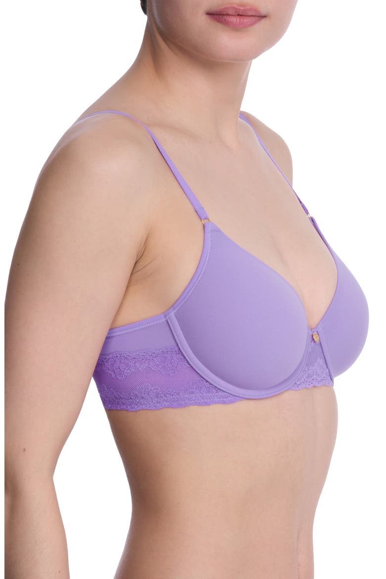 Bliss Perfection Comfort T-Shirt Bra, Alternate, color, VIOLET CHARM