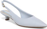 Franco Sarto Pura Slingback Pointed Toe Kitten Heel Pump