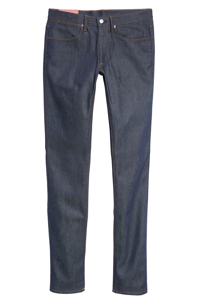 Acne Studios Max Slim Straight Leg Jeans, Alternate, color,
