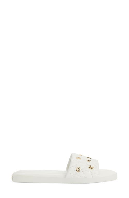 Karl Lagerfeld Carenza Studs Slide Sandal