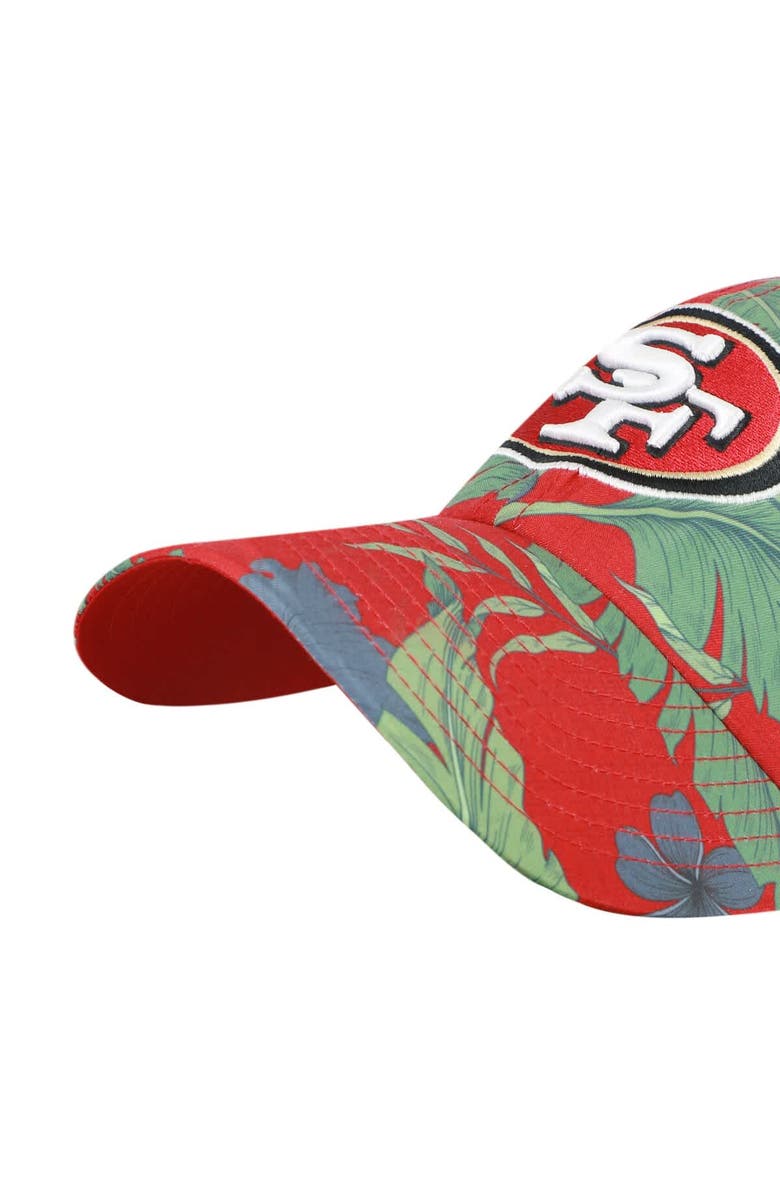 '47 Men's '47 Scarlet San Francisco 49ers Beach Side Clean Up Adjustable Hat, Alternate, color, Scarlet
