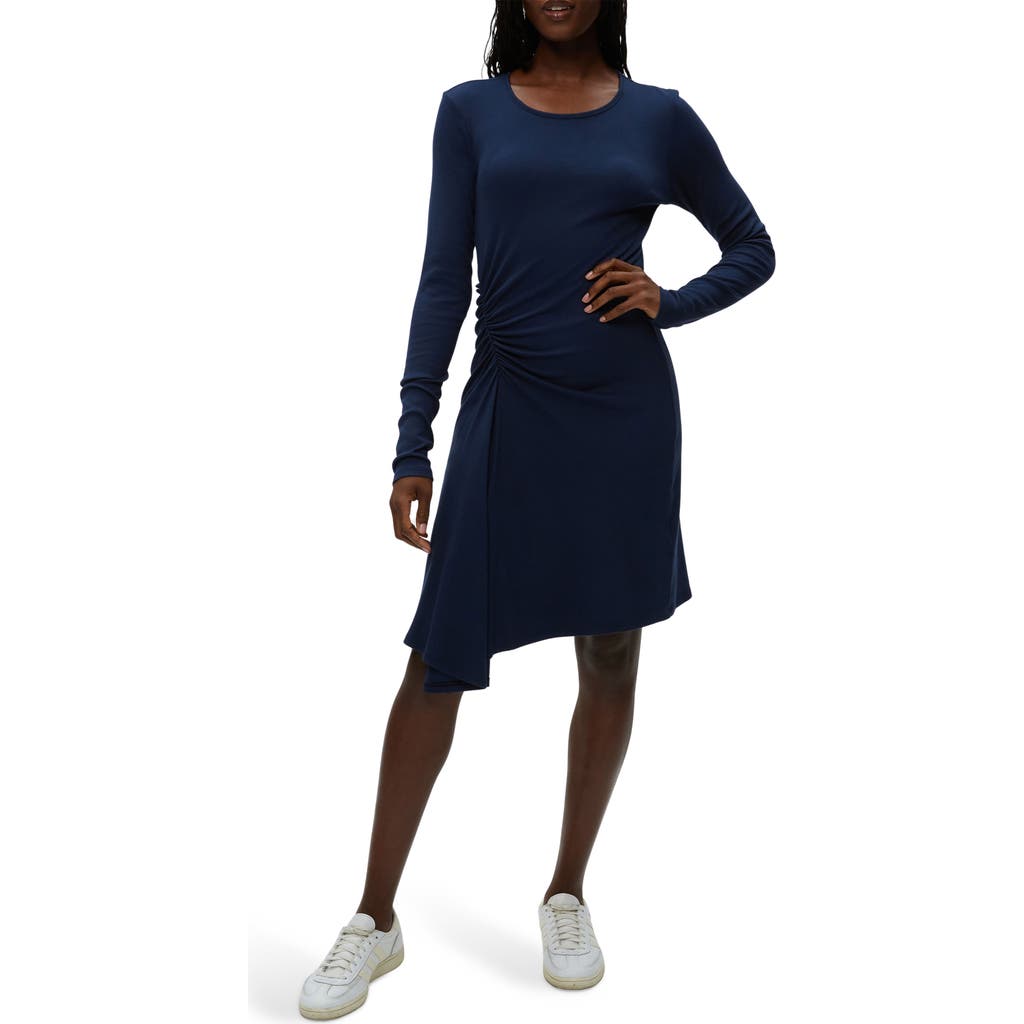 michael stars long sleeve dress Michael Stars | Dresses | Nwt Michael Stars Long Sleeeve Midi Ruched Dress Xl