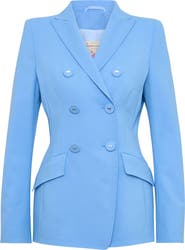 Maison Common Cool Wool Double Breasted Blazer