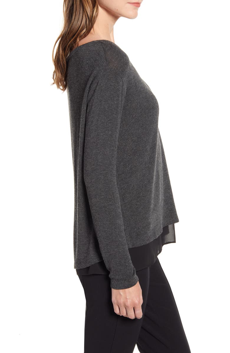 Bailey 44 Hannah Off the Shoulder V-Neck Sweater, Alternate, color,