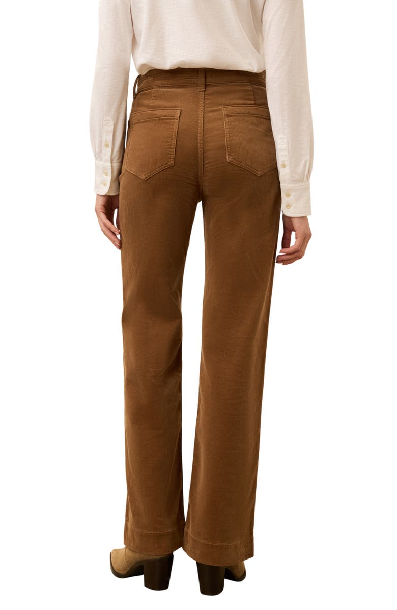 Faherty Stretch Corduroy Patch Pocket Pants, Alternate, color, Cord Brown