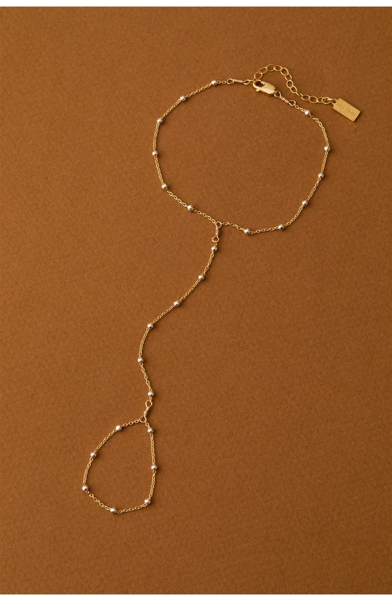 Set & Stones Austen Hand Chain, Alternate, color, Gold