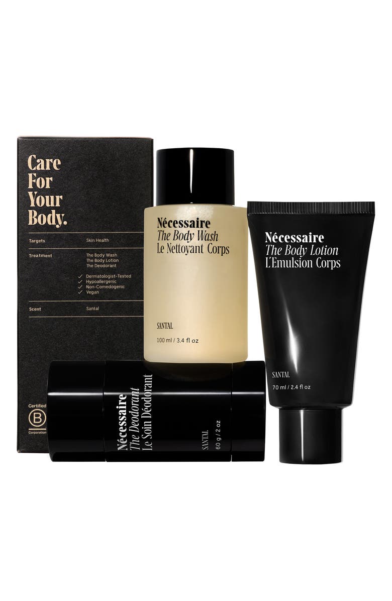 Nécessaire The Body Essentials Santal Kit, Main, color,