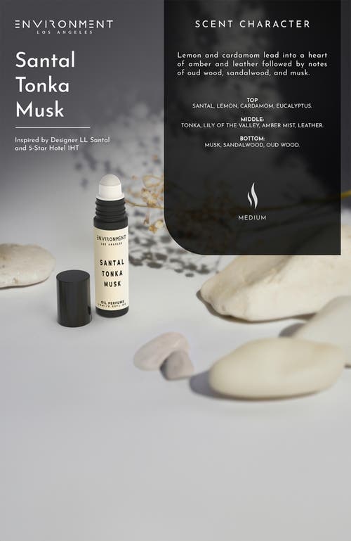 Environment Inspired By 5-star Luxury Hotel Roll-on Oil Perfume In Transparent