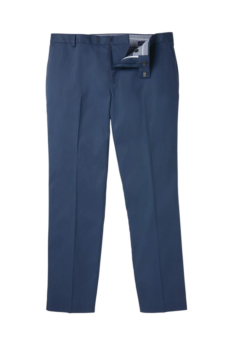 Slim Fit Smart Texture Pants, Alternate, color, Indigo Blue