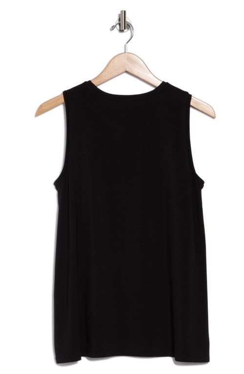 Eileen Fisher Tencel® Lyocell Tank Top In Black
