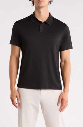 Z by Zella Textured Knit Golf Polo