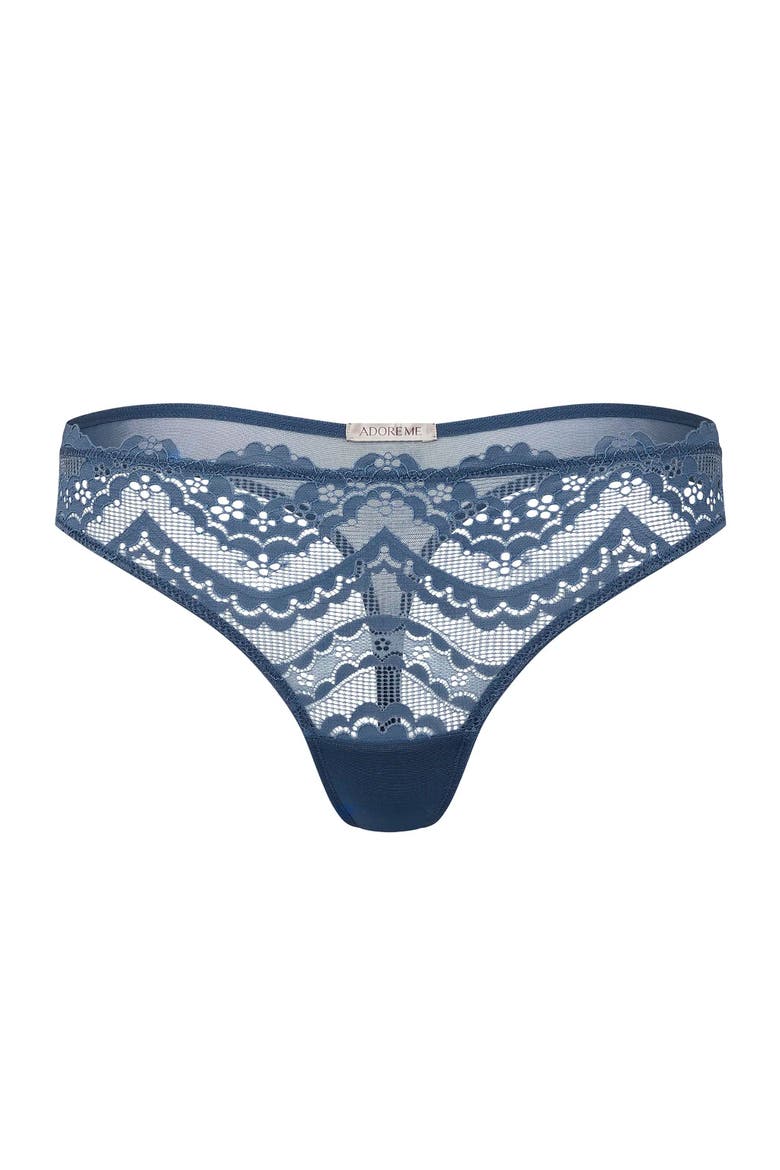 Farrah Thong Panties, Alternate, color, Dark blue