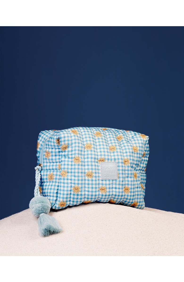 The Somewhere Co Cosmetic Case, Alternate, color, Sundazed