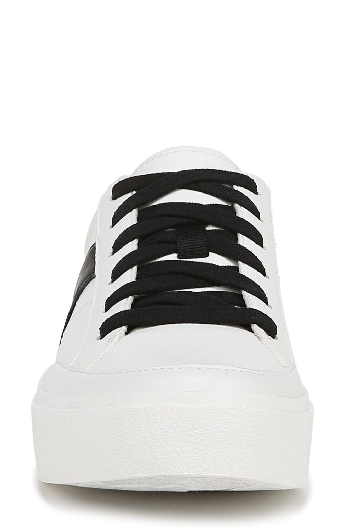 Madison Lace Platform Sneaker, Alternate, color, WHITE BLACK