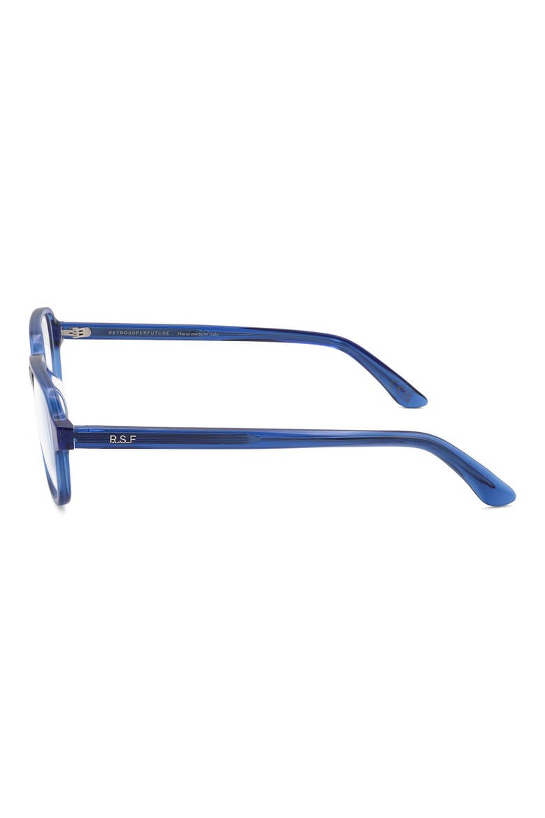 53mm Round Reading Glasses, Alternate, color, BLUE