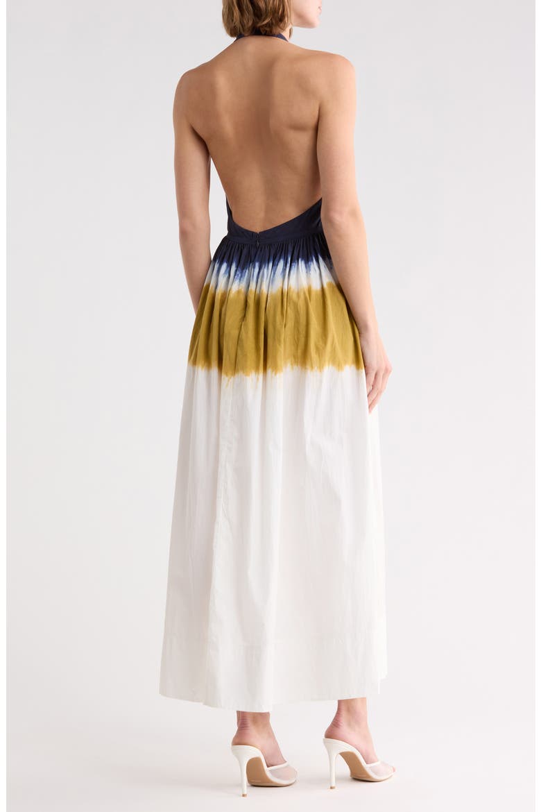 Blake Dress, Alternate, color, WHITE/ NAVY