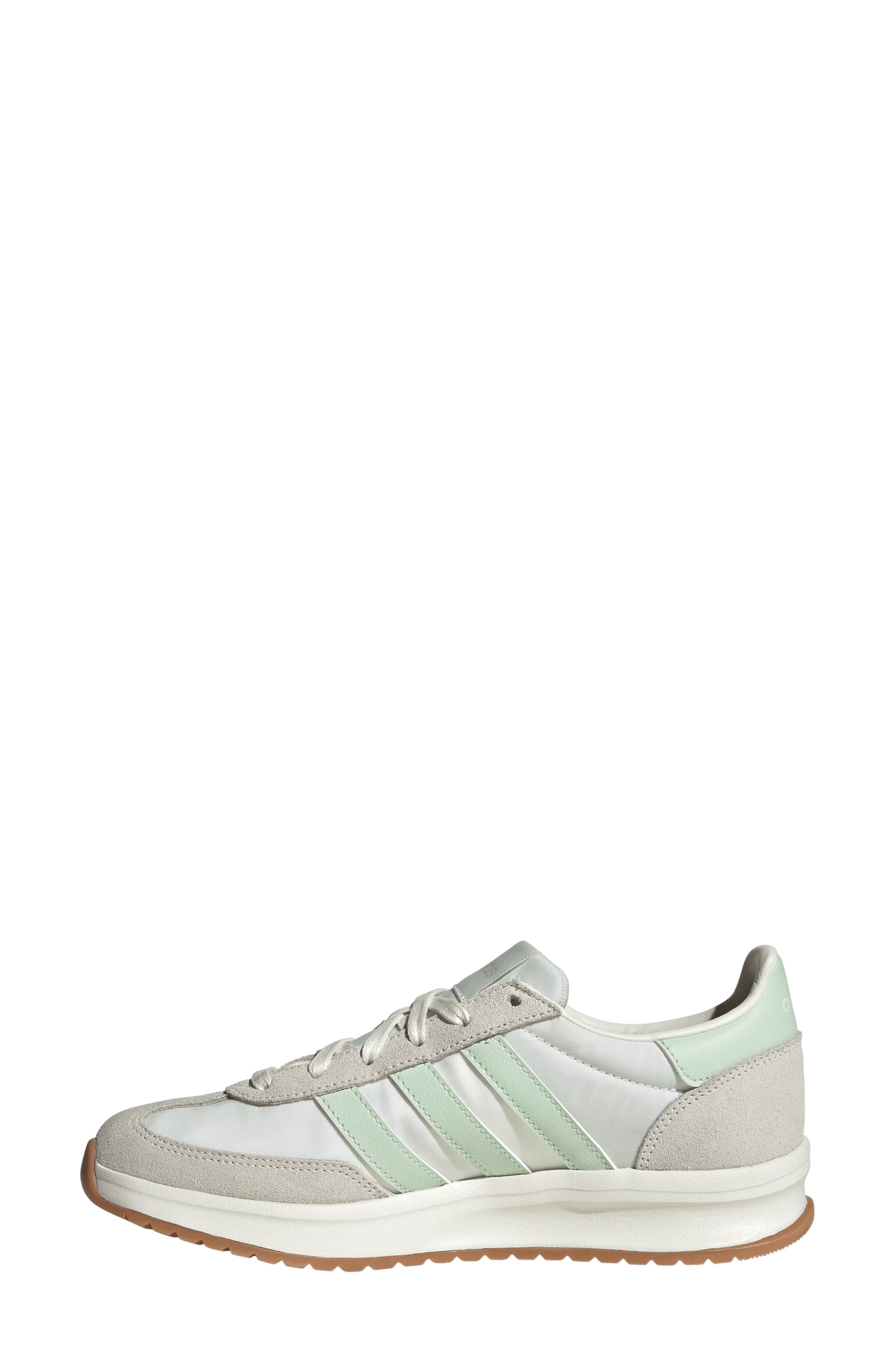 adidas Run 72 Sneaker, Alternate, color, Off White/ Linen Green/ Gum