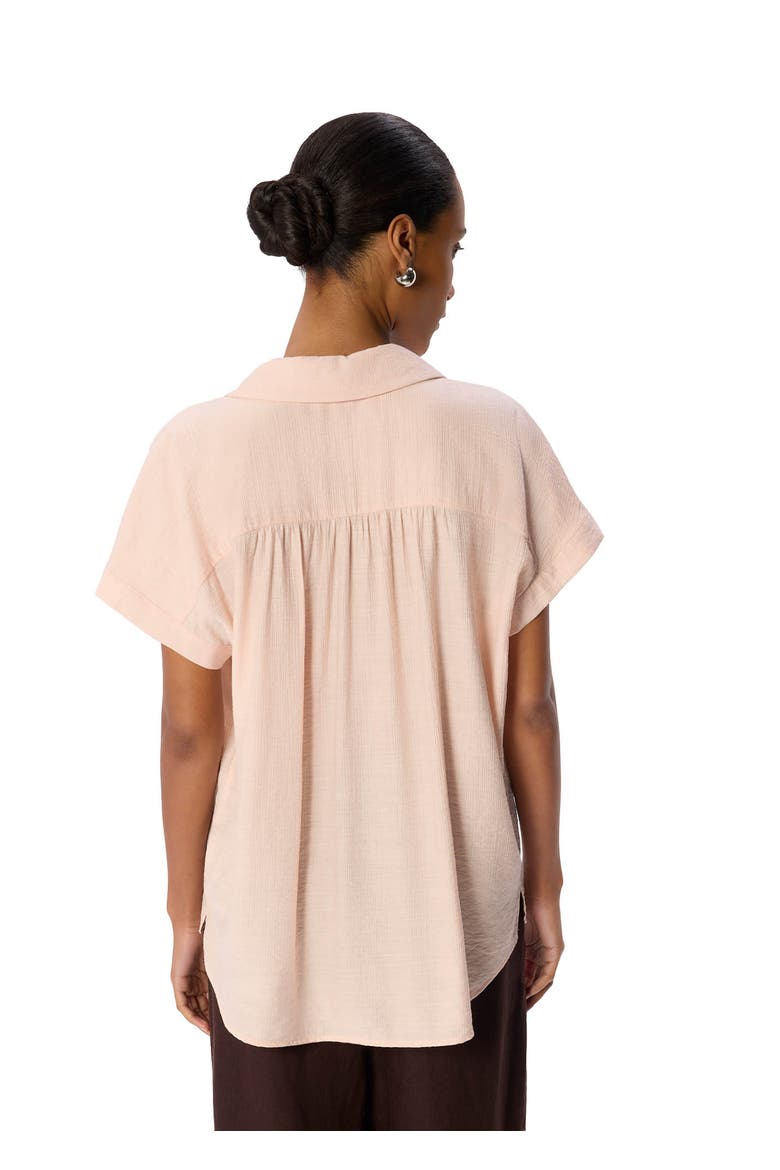 Nicola Textured Shirt, Alternate, color, Pale Pink