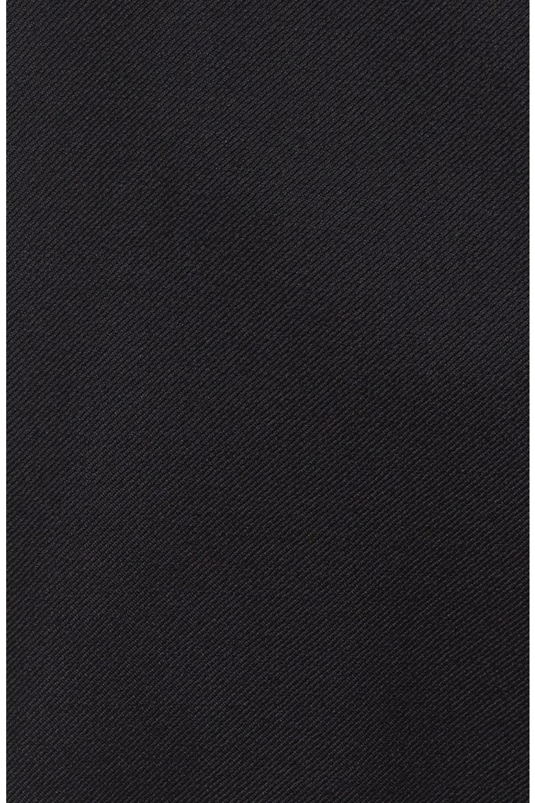 Super 130s Gabardine Pleated Trousers, Alternate, color, BLACK