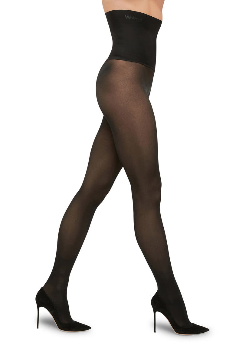 Wolford Fatal High Waist Tights, Main, color,