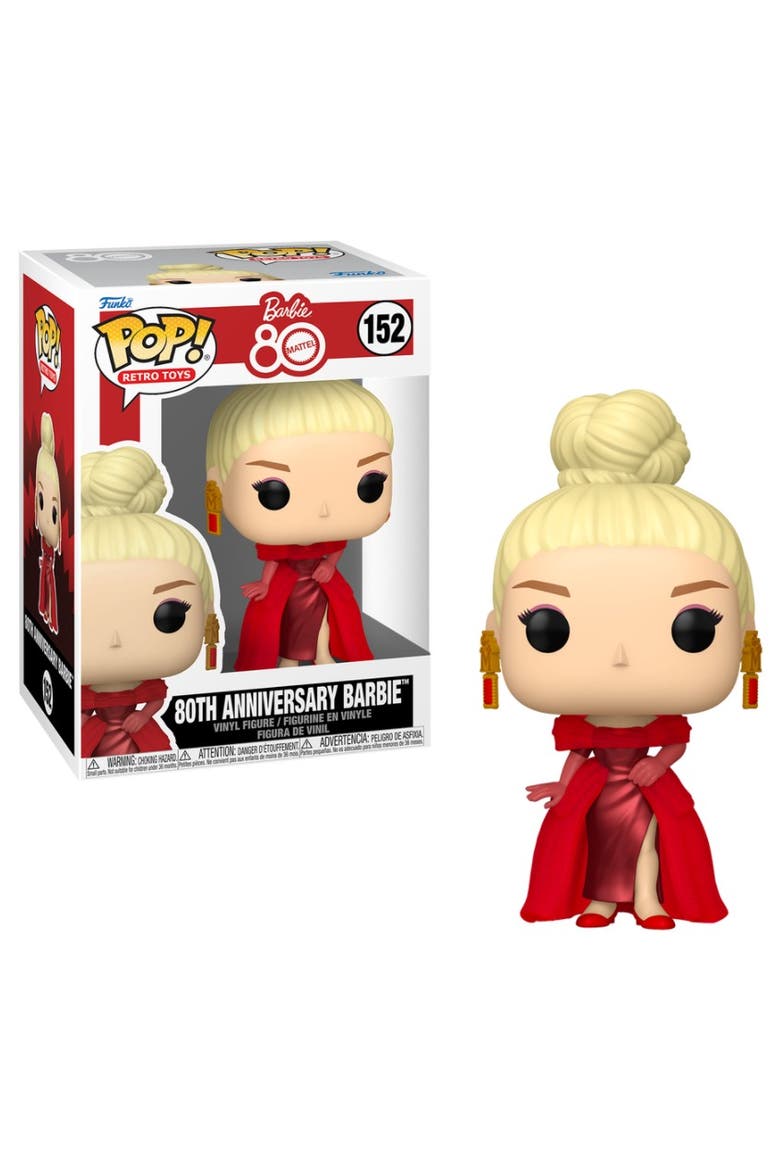 Barbie 80th Anniversary (Mattel) Funko Pop! Retro Toys, Main, color, Multi-Color