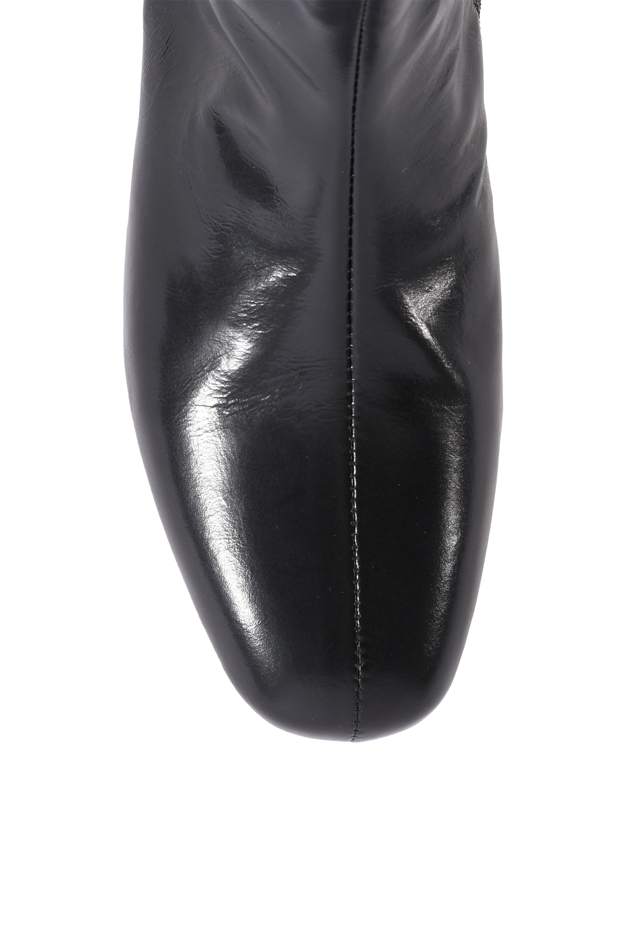 Stand by Me Leather Knee High Boot, Alternate, color, BLACK
