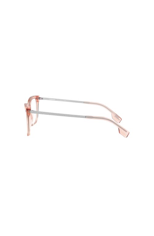 Burberry 52mm Square Optical Glasses In Brown