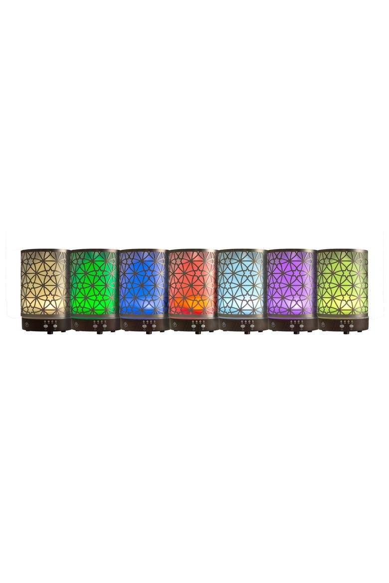 Nexus Metal Ultrasonic Aroma Diffuser, Alternate, color, SILVER