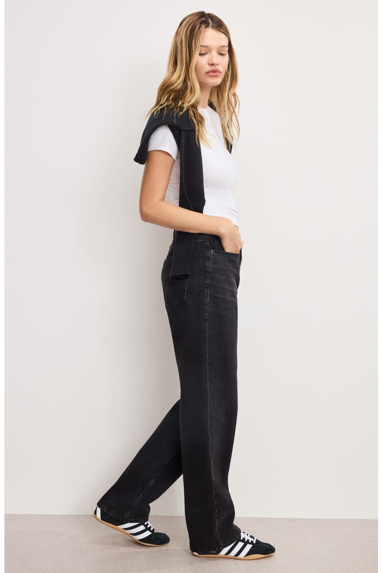 Good '90s Relaxed Jeans, Alternate, color, BLACK406