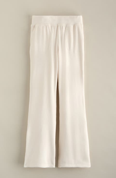 Kids' Downtime Velour Flare Pants