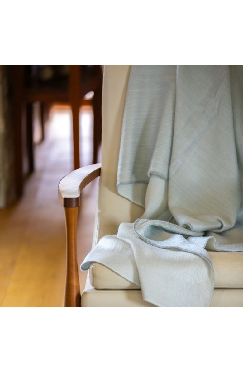 Purple Nest Design Kani Collection  Blanket, Alternate, color, Gray